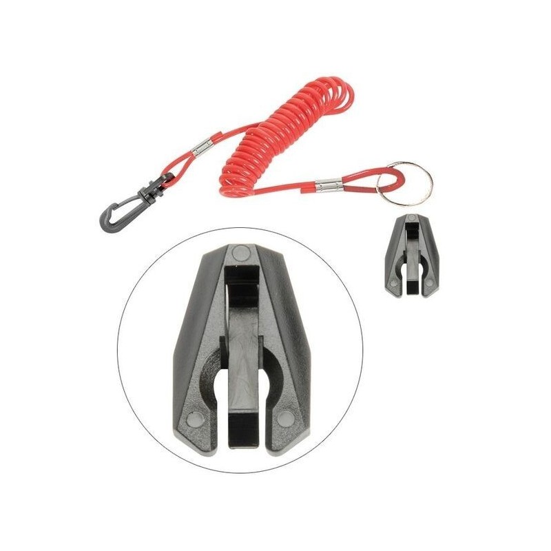 Security stop key with string - OMC/J.E - Electric starting N81754223355