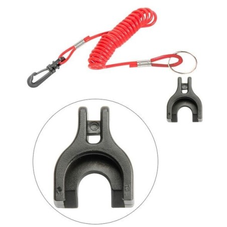 Security stop key with string OMC Johnson Envirude Manual N81754223356