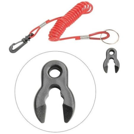 Security stop key with string - Mariner Suzuky Johnson 4 strokes N81754223364
