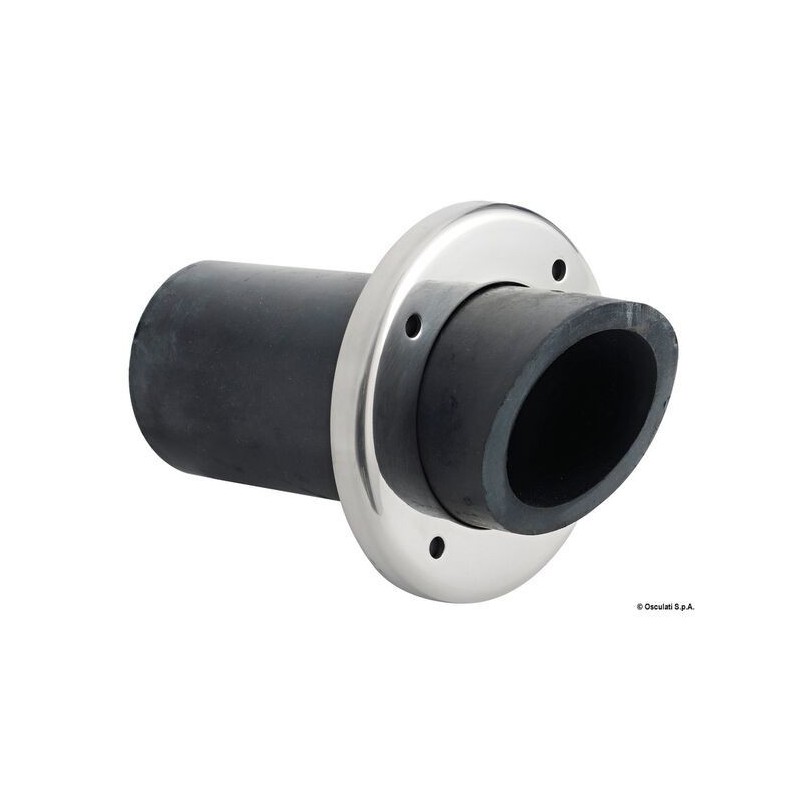Exhaust flanges made of neoprene and stainless steel - D.40mm N80552223420