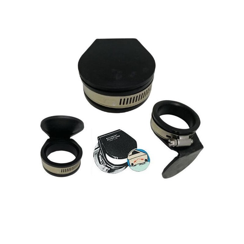 Pairs of Rubber exhaust protection valve 2" 1/2 Maximum Ø 52mm OS5138199