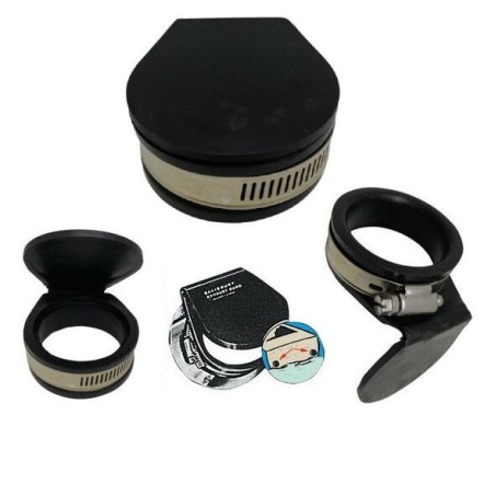 Pairs of Rubber exhaust protection valve 2" 1/2 Maximum Ø 52mm OS5138199