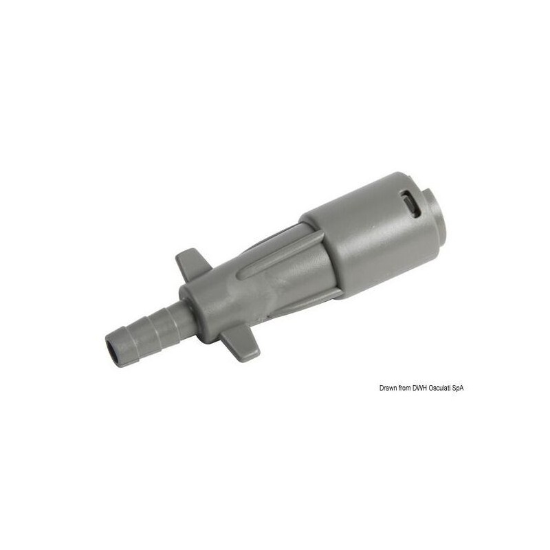 Mercury Female Connector, Engine Side with Hose Adaptor N80354702079