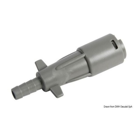 Mercury Female Connector, Engine Side with Hose Adaptor N80354702079