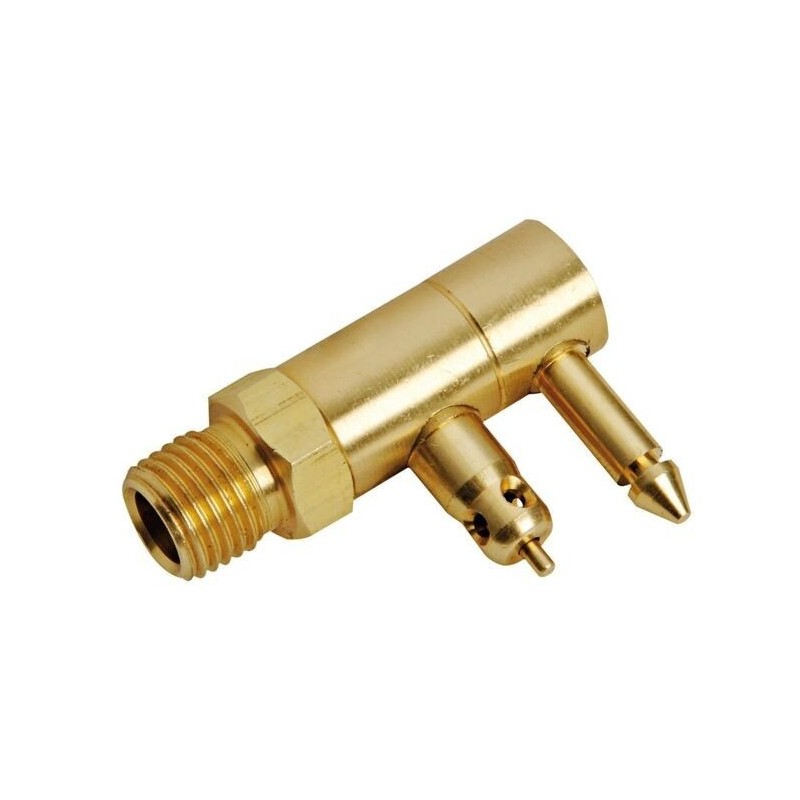 Brass Threaded Male Connector for Tanks Old Models 1/4" - 18 NPT N80354702060