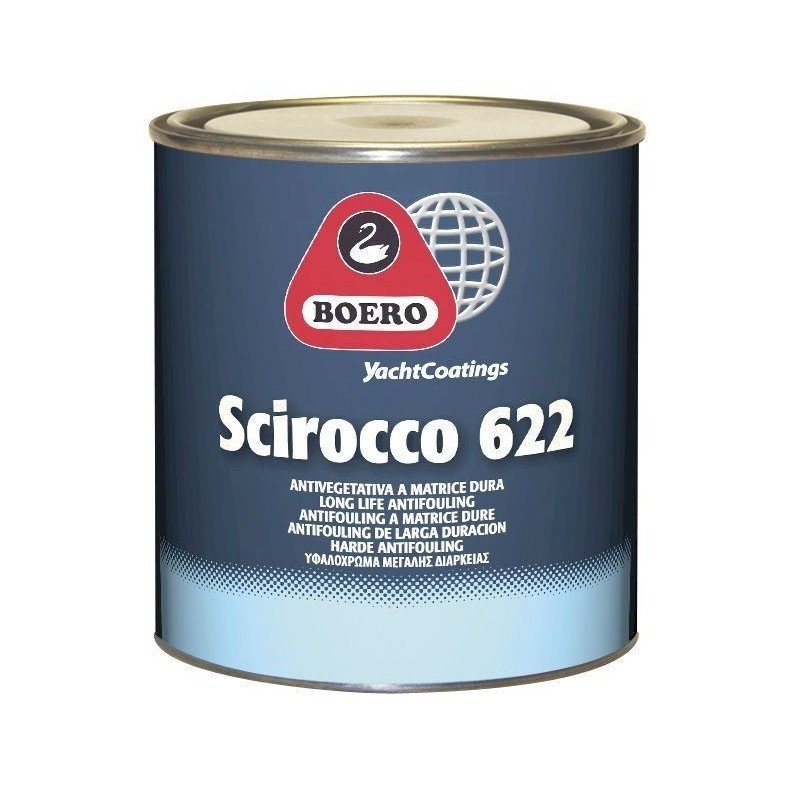 Boero Scirocco 622 Antivegetativa a Matrice Dura ad Alta Prestazione 750ml 001 Bianco 45100040-35%