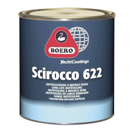 Boero Scirocco 622 Antivegetativa a Matrice Dura ad Alta Prestazione 750ml 001 Bianco 45100040-35%