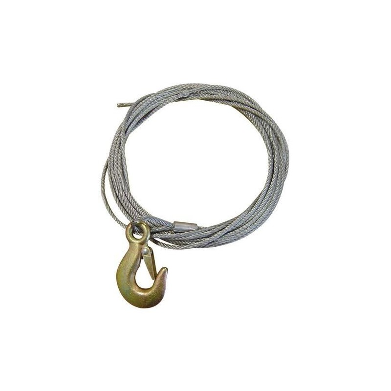 Galvanised steel Windlass cable 5 mm x 4.5 m OS0209100