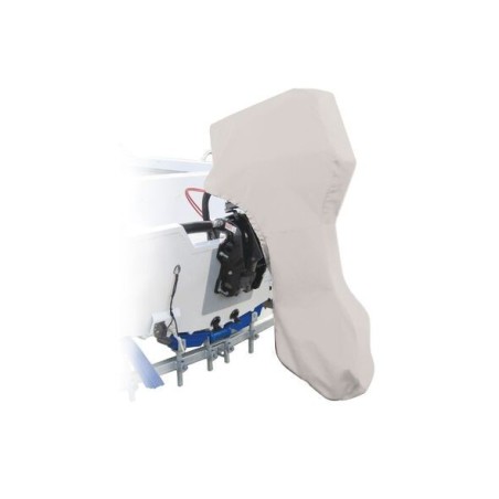 Oceansouth outboard engine cover 25-60HP 180x144cm Grey OS4653805