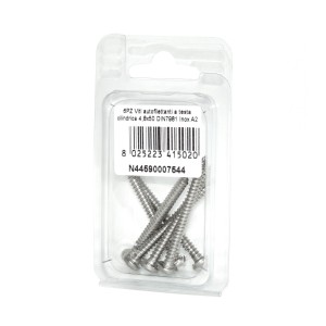 DIN7981 A2 Stainless Steel Cylindrical head self-tapping screws 4.8x50mm 6pcs N44590007544