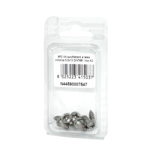 DIN7981 A2 Stainless Steel Cylindrical head self-tapping screws 5.5x13mm 8pcs N44590007547
