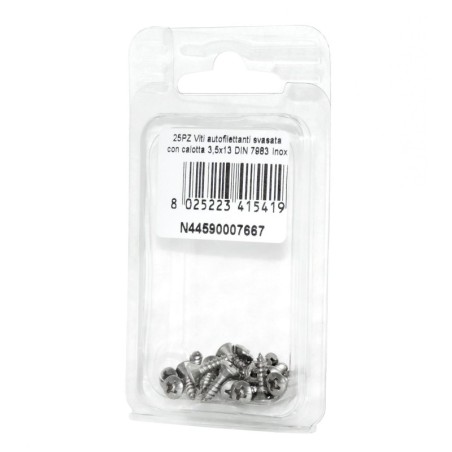 DIN 7983 Self-tapping Countersunk head cap screws 3.5x13mm 25pcs N44590007667