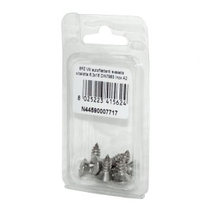 Viti autofilettanti testa svasata calotta a croce DIN7983 6,3x16mm 8pz N44590007717