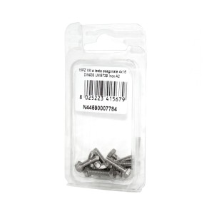 DIN993 St. Steel A2 Flat Hex Head Screws 4x16mm 15pcs N44590007784
