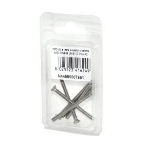 Viti a testa svasata con calotta DIN 964 UNI 6110 Inox A2 4x50mm 6Pz N44590007951
