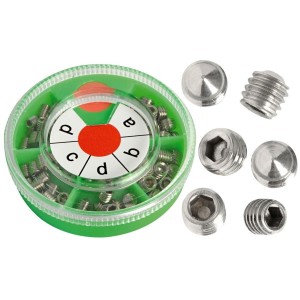 AISI 304 Stainless Steel Set 60pcs Assorted Grains OS3730010