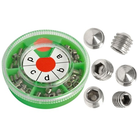 AISI 304 Stainless Steel Set 60pcs Assorted Grains OS3730010