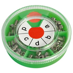 AISI 304 Stainless Steel Set 60pcs Assorted Grains OS3730010