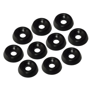 Kit 10 pezzi Sottoviti in nylon nero 5x15mm N120490012000632-0%