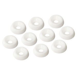 Kit 10 pezzi Sottoviti in nylon bianco 5x15mm N120490012000631-0%
