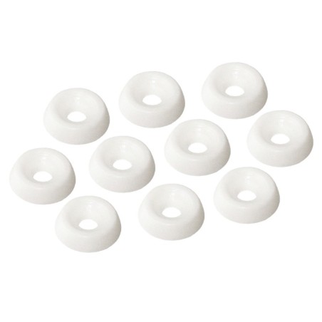 Kit 10 pezzi Sottoviti in nylon bianco 5x15mm N120490012000631-0%