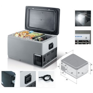 Vitrifrigo Runner C65L Portable fridge freezer 12/24V 65lt LED thermostat VT16004647