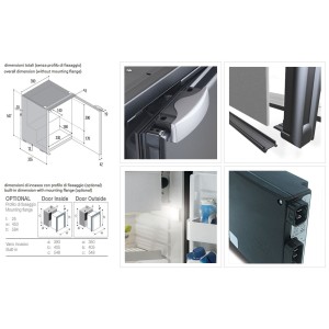 Vitrifrigo C39i Refrigerator Freezer 39Lt Internal Cooling Unit 12/24V 31W VT16004670