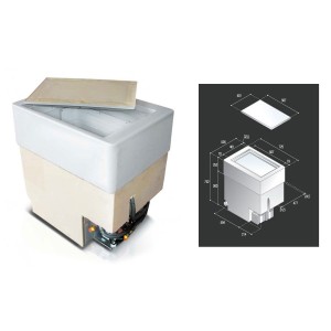 Vitrifrigo TL160BT Top Loading Freezer Capacity 160Lt 12 - 24V VT16004753