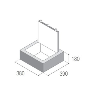 Vitrifrigo VSAFE1838 TOP Cassaforte Elettronica apertura dall'alto 13kg VT16005010-25%