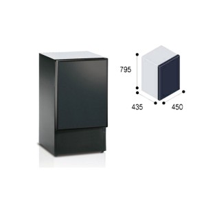 Vitrifrigo LT75BAR Frigobar a compressore 75lt 220/240Vac Hotel Ufficio VT16005163-25%