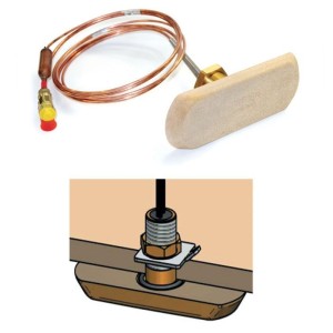 Vitrifrigo KEELCOOLER-50 condenser for hull max 50 mm thickness + Quick Couplings VT16005759