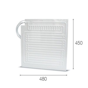 Vitrifrigo PT9 R1030035-GR Plate Evaporators 480x450mm + quick coupling VT16005771