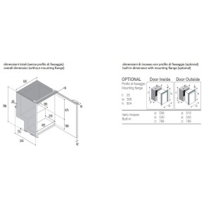 Vitrifrigo C115iA Frigo-freezer 115lt 12/24V Unità Interna con piastra VT16004674IA-25%