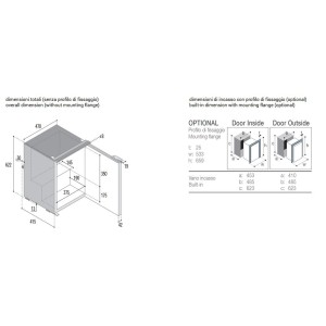 Vitrifrigo C60iA Frigo-freezer 60lt 12/24V Unità Interna con piastra VT16004672IA-25%