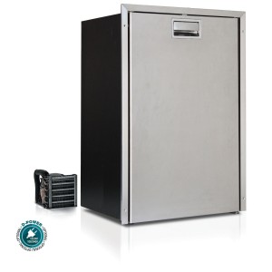 Vitrifrigo C130LAX OCX2 Frigo-freezer Inox 130lt 12/24V Unità Esterna con piastra VT16006358LAX-25%