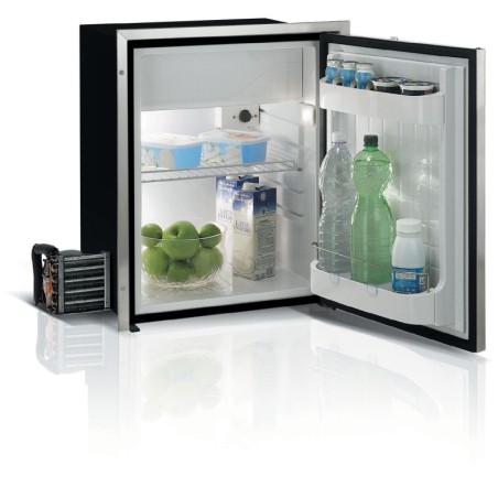 Vitrifrigo C75LAX OCX2 Frigo-freezer Inox 75lt 12/24V Unità Esterna con piastra VT16006354LAX-25%