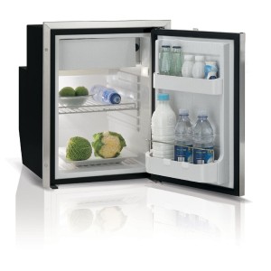 Vitrifrigo C51iX OCX2 Steel Refrigerator-Freezer 51lt 12/24V Internal cooling unit VT16006351IX