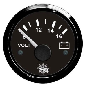 Osculati 12V Voltmeter Scale 8/16V N100069722514