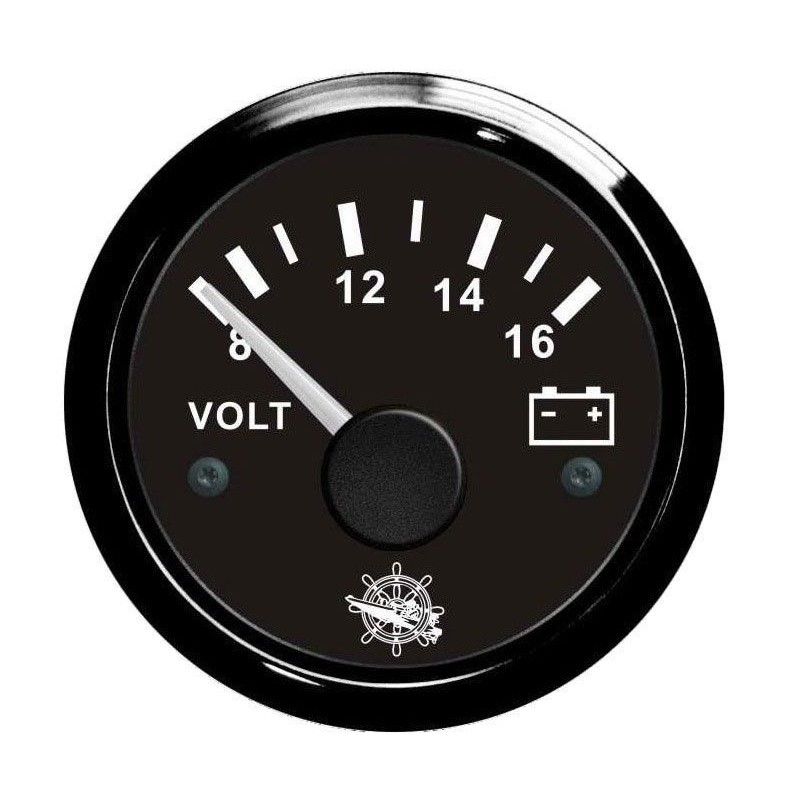 Osculati 12V Voltmeter Scale 8/16V N100069722514