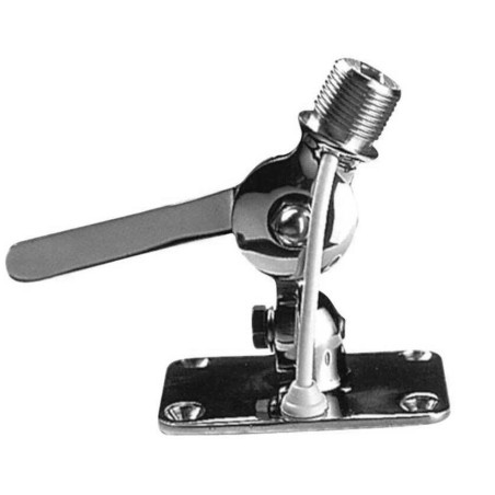 Base doppio snodo regolabile in Acciaio Inox 93x65mm per Antenna N100266501046-0%