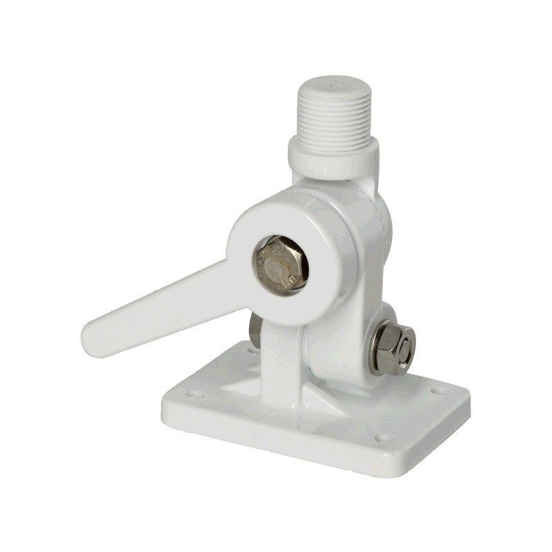 PA-3 Four way solid nylon ratchet mount White Colour N100266501047