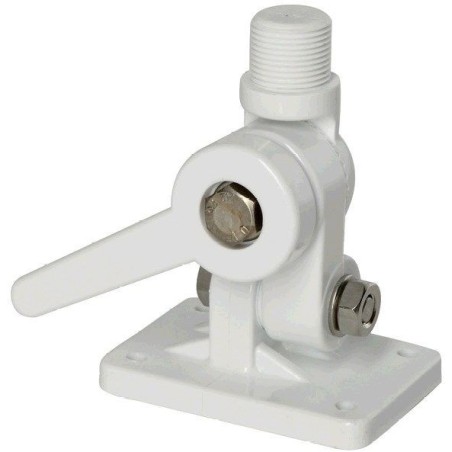 PA-3 Four way solid nylon ratchet mount White Colour N100266501047