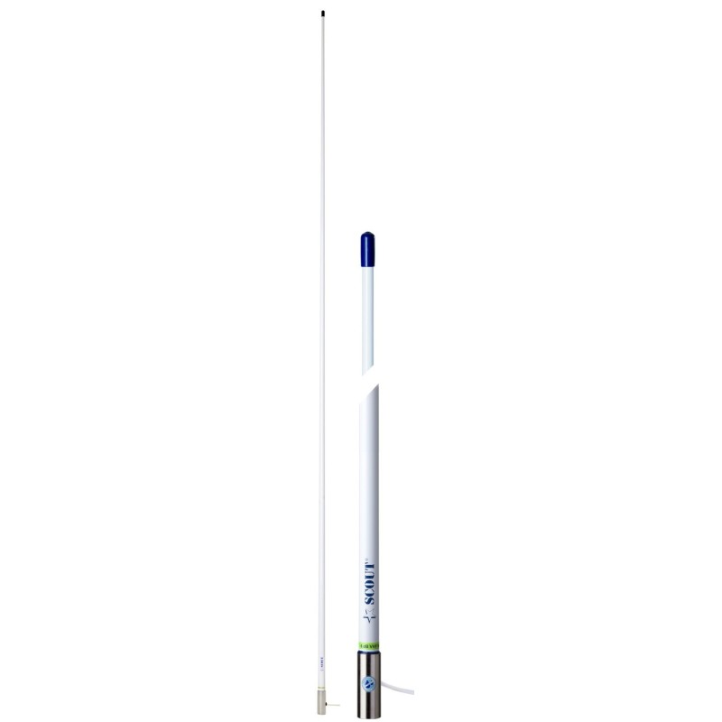Scout KS-43 Antenna VHF 240cm 6dB Cavo RG-8X 6m N100266501073-10%
