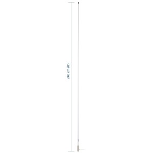 Scout KS-43 Antenna VHF 240cm 6dB Cavo RG-8X 6m N100266501073-10%