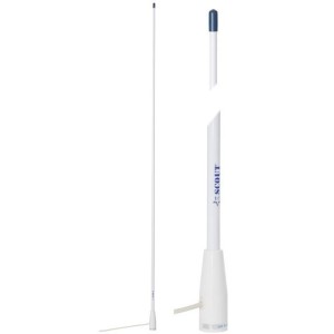 Scout KS-22 Antenna VHF VTR 3dB 150cm con Cavo RG-58 5m N100266502504-10%