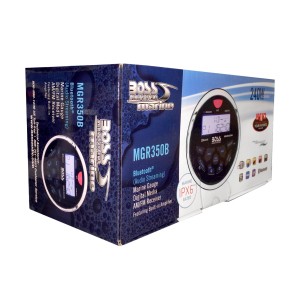 Boss Marine MGR350B Ricevitore Stereo da Cruscotto N100969020730-0%