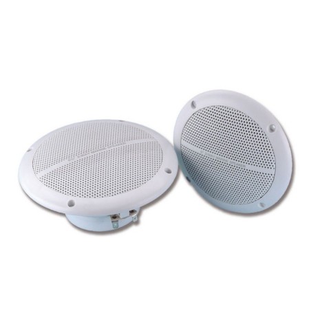 Coppia casse in ABS bianco Doppio cono 100W 65~22.000Hz N100969021036-10%