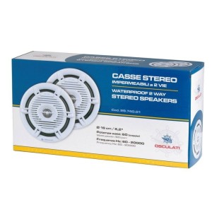 Coppia Casse stereo 2 vie 60W Rms 40W 80-20000Hz 4.0Ohm y25 N100969021067-18%