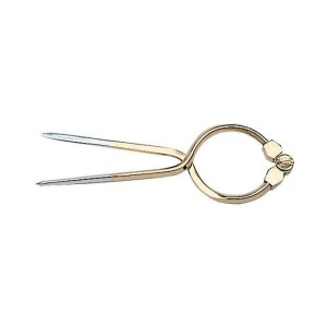 Compasso inglese in ottone lucidato 177mm OS2614162-0%