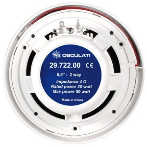 Coppia Casse Audio 2 Vie Potenza coppia 60W Rms Max 100W 60-20.000Hz 4.0Ohm Bianco OS2972200-18%